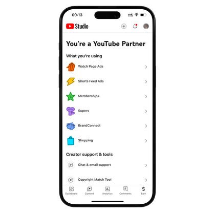 Monetized YouTube Account